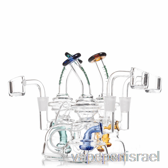 חד פעמי Vape Israel Ooze Flood Mini Dab Rig כחול כהה